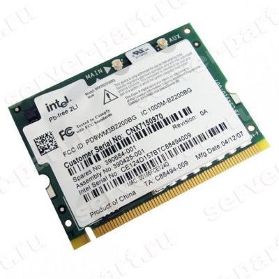 Модуль WiFi HP (Intel) PRO/Wireless 2200BG 802.11b/g 54MBit/s miniPCI(359106-001) (ХПЕ) Модуль WiFi HP (Intel) PRO/Wireless 2200BG 802.11b/g 54MBit/s miniPCI(359106-001) (ХПЕ)