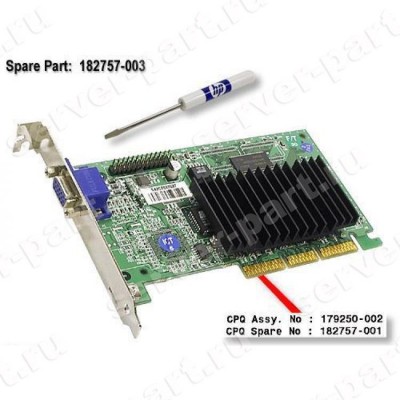 Видеокарта HP Nvidia Riva TNT2 M64 16Mb AGP4x(211081-B21) (ХПЕ) Видеокарта HP Nvidia Riva TNT2 M64 16Mb AGP4x(211081-B21) (ХПЕ)