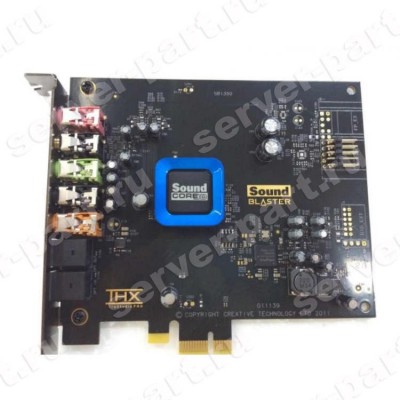 Звуковая карта HP (Creative) Recon3D Sound Core3D EAX Analog&Digital In/Out 5.1 24bit 5xJack3.5 S/PDIF PCI-E1x(B0U68AA) (ХПЕ) Звуковая карта HP (Creative) Recon3D Sound Core3D EAX Analog&Digital In/Out 5.1 24bit 5xJack3.5 S/PDIF PCI-E1x(B0U68AA) (ХПЕ)